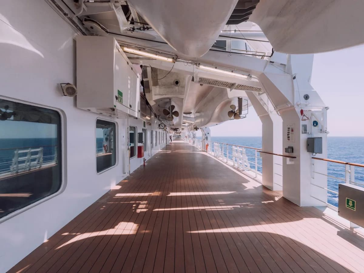 Access path cleared for deck repair crew