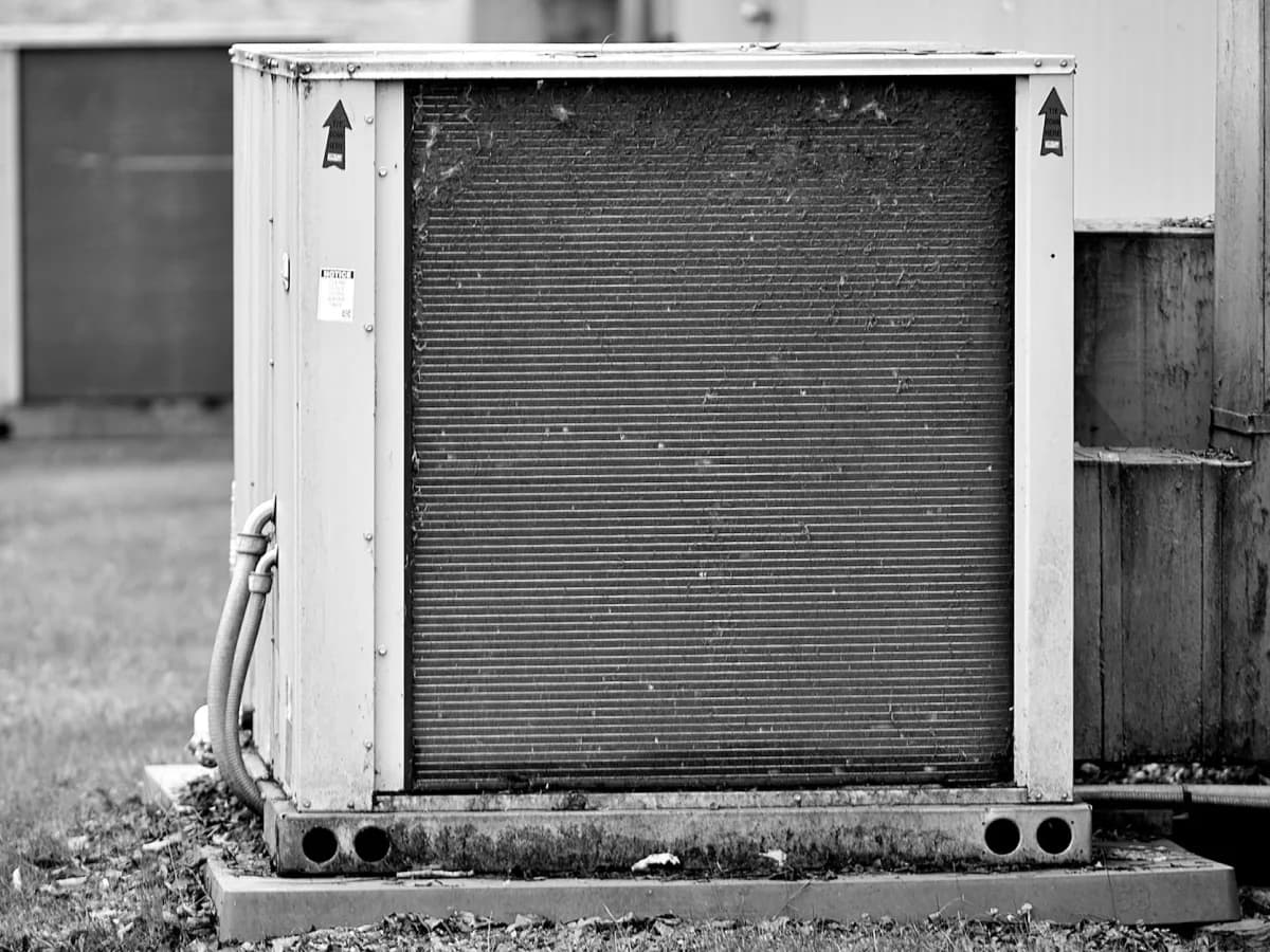 Comparison of old and new air conditioning units