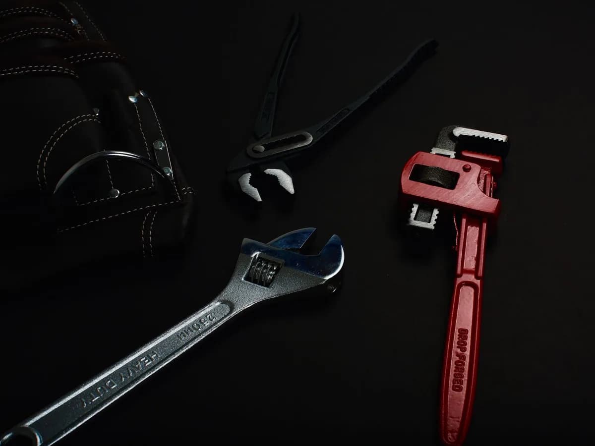 Plumbing tools for sink repair