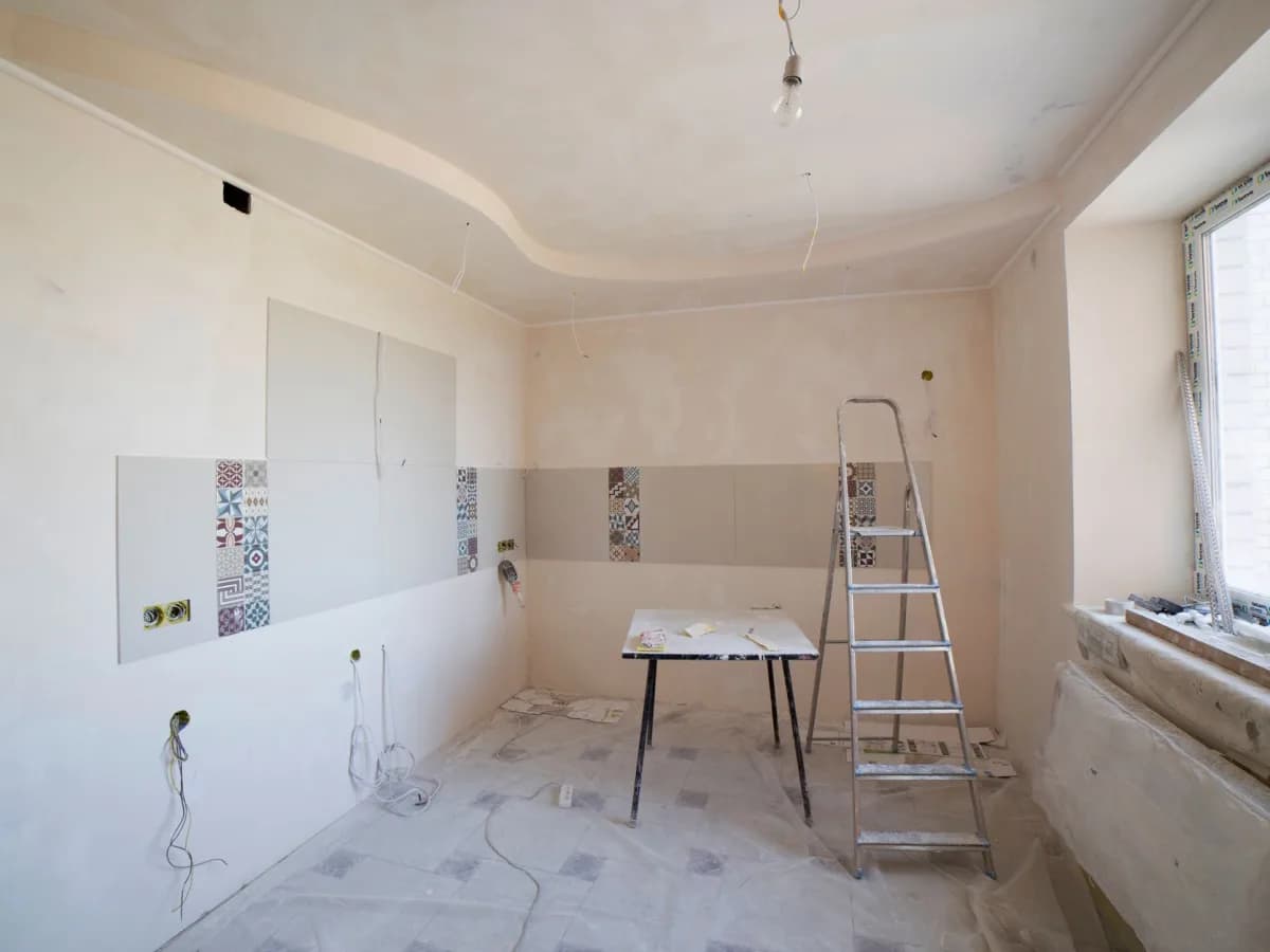 Preparation for kitchen renovation