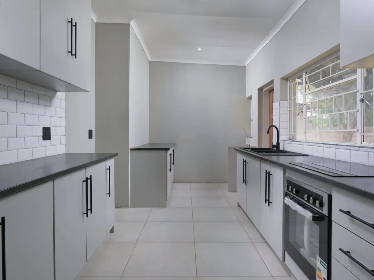 A beautifully renovated kitchen